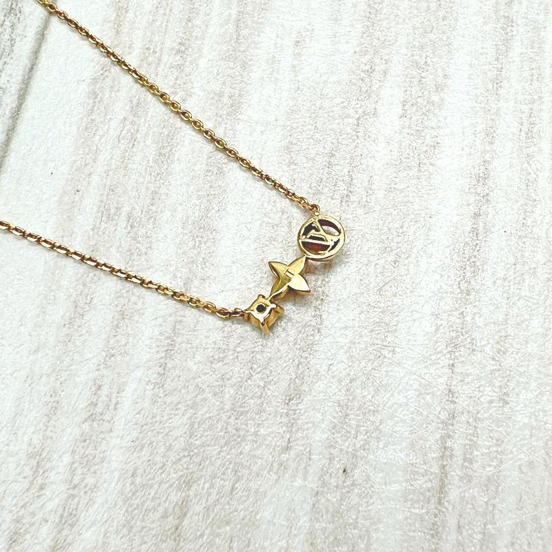 ルイヴィトン ネックレス コリエプティ ルイ M00368 ゴールドカラー-