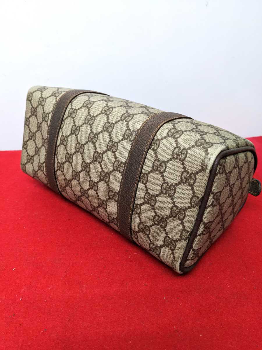 美品 極希少 Gucci シェリーライン ミニボストンバッグ ハンドバッグ