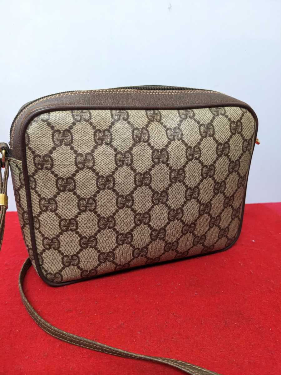 福袋セール】 美品 極上 Gucci GG柄ショルダーバッグ ポシェット