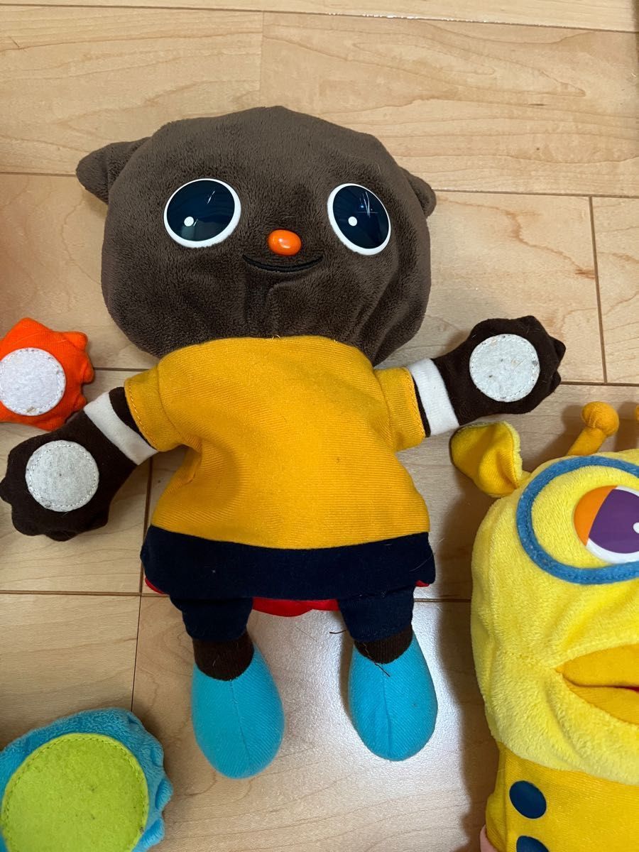 Benesse ワールドワイドキッズ パペット 人形 ミニー マニー Benesse ワールドワイドキッズ パペット 人形 ミニー マニー