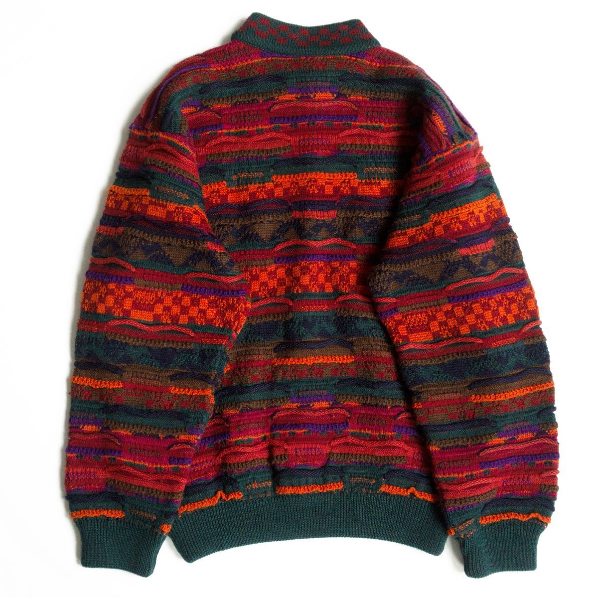 2022新作モデル セーター】M 【美品】COOGI【3D ニット y2209027