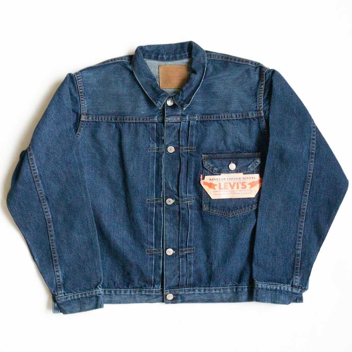 新品 WAREHOUSE Dead Stock Blue JKT 44 海外最新 23400円引き www