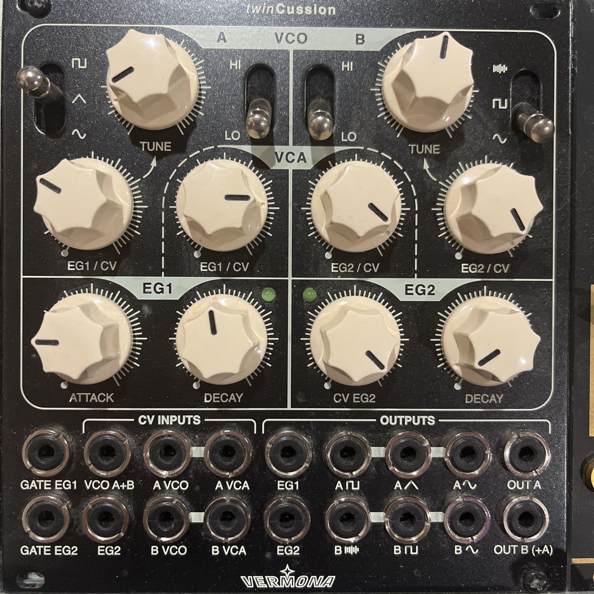 vermona twinCussion モジュラーシンセ | pf.edu.mx