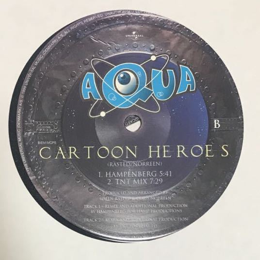 【house】Aqua / Cartoon Heroes (Remixes)［12inch］２枚組《O-196 95959》_画像4