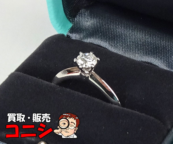 2022年製 新品】 リング ダイヤモンド Pt950 ティファニー 0.545ct