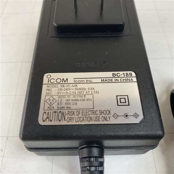 ICOMアイコム 充電器用ACアダプター BC-188_画像2