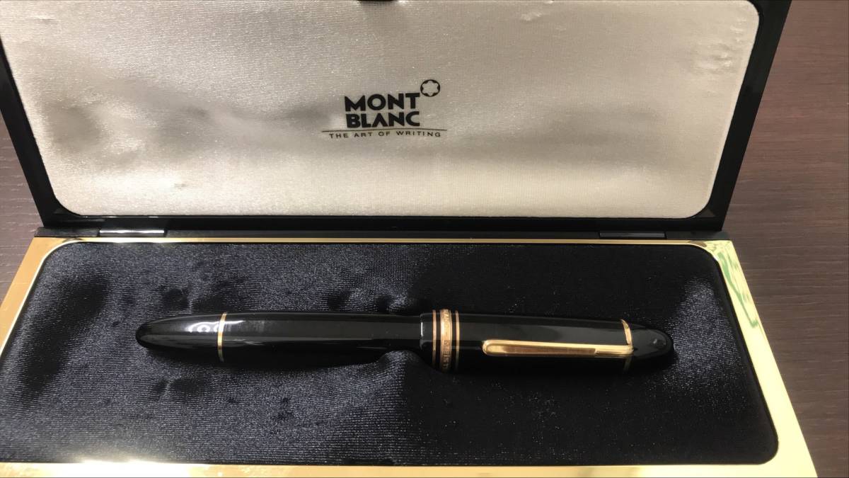 ☆#14195 【必見】 MONTBLANC MEISTERSTUCK モンブラン 万年筆 マイ