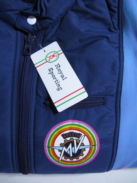  rare!!#M.V.AGUSTA Manufacturers original blouson # size display ; Italy 46# unused goods # Agusta #