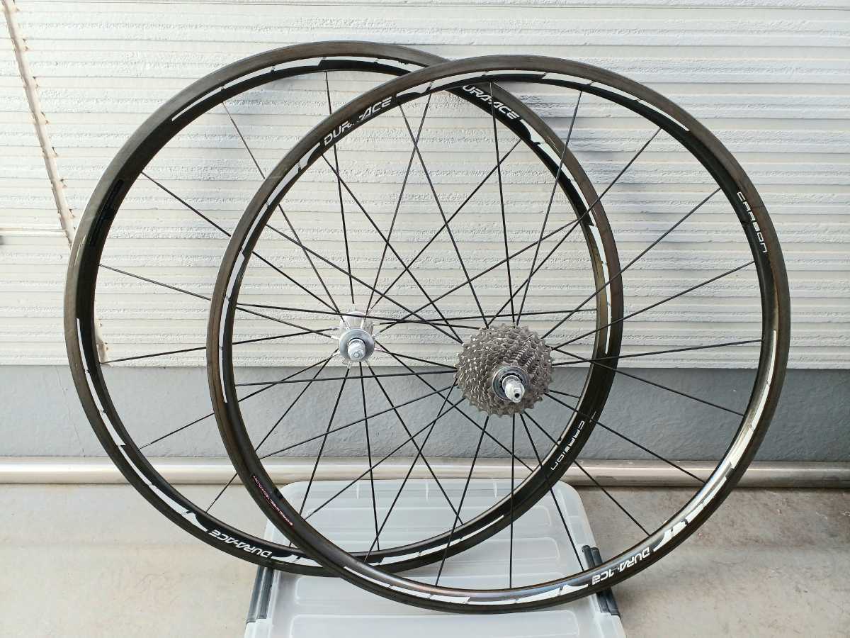 シマノ デュラエース7800 WH-7801 カーボンチューブラーホイール シマノ デュラエース7800 WH-7801 カーボンチューブラーホイール