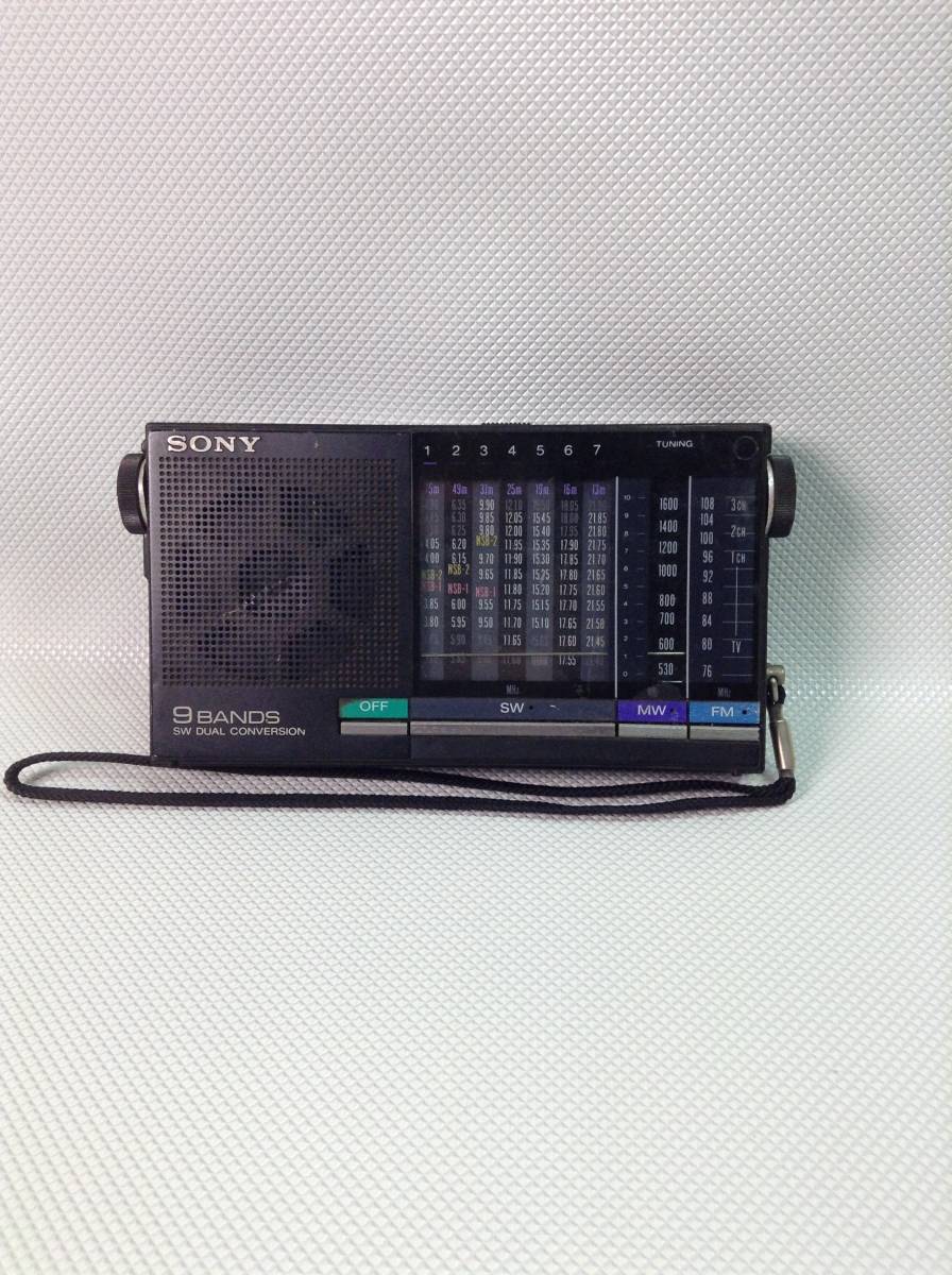 OK60630SONY Sony radio compact radio 9 band 9BAND receiver ICF-4900 FM/MW/SW [ with translation ]