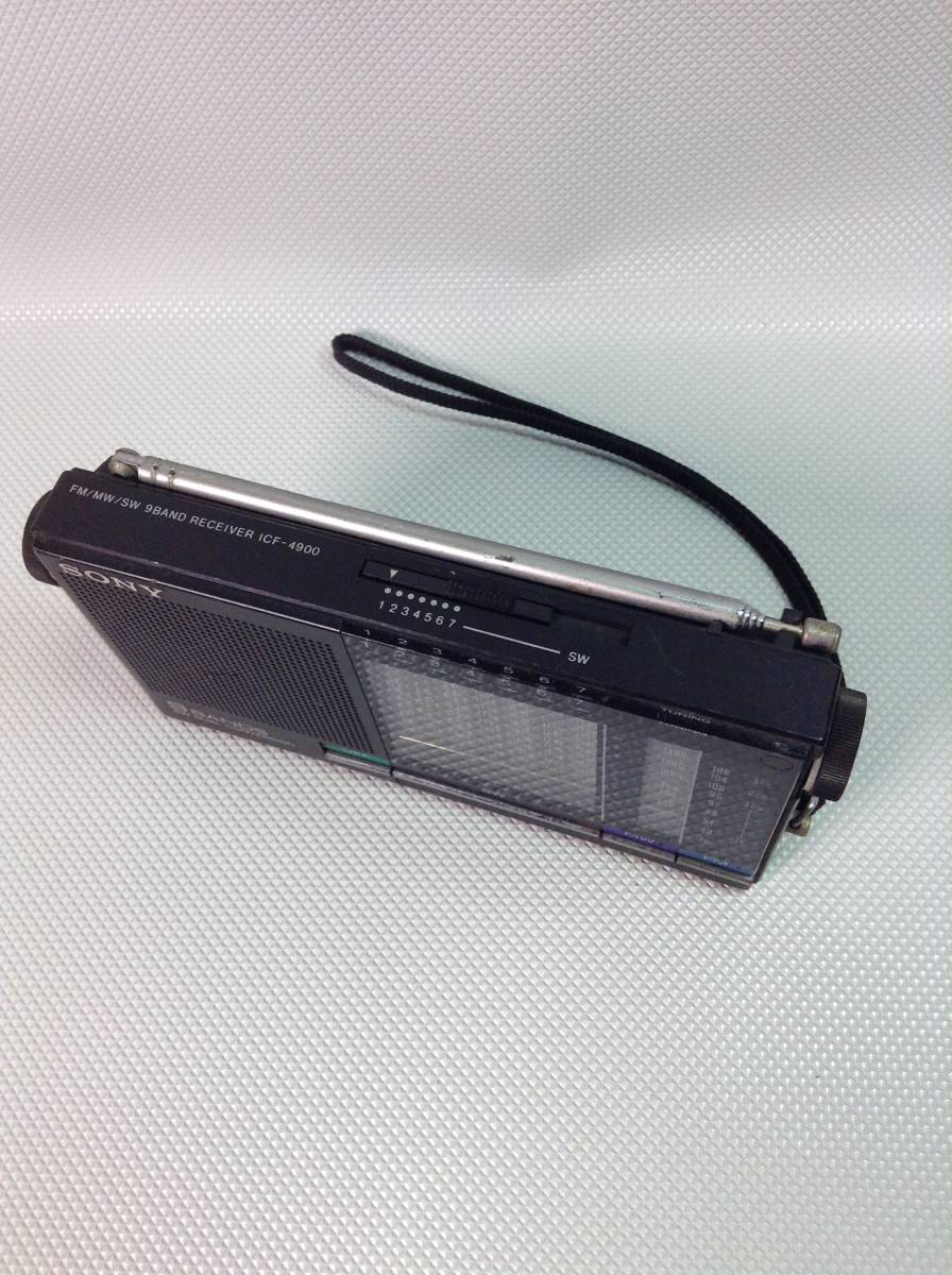 OK60630SONY Sony radio compact radio 9 band 9BAND receiver ICF-4900 FM/MW/SW [ with translation ]