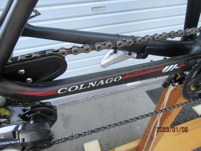 希少美品！COLNAGO Ferrari V1-r コルナゴフェラーリコラボ 480S ブラックレッド フレーム＋小物付き ’2015~16年頃？ collaborazioneの画像9