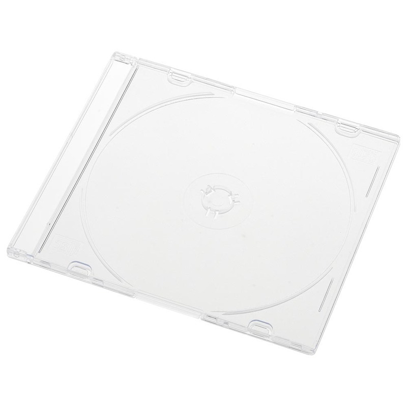 Blu-ray&CD&DVD case thickness 5mm slim type 1 pcs storage ×5 piece pack clear lOA-RCD5M5P-C 01-7213 ohm electro- machine 