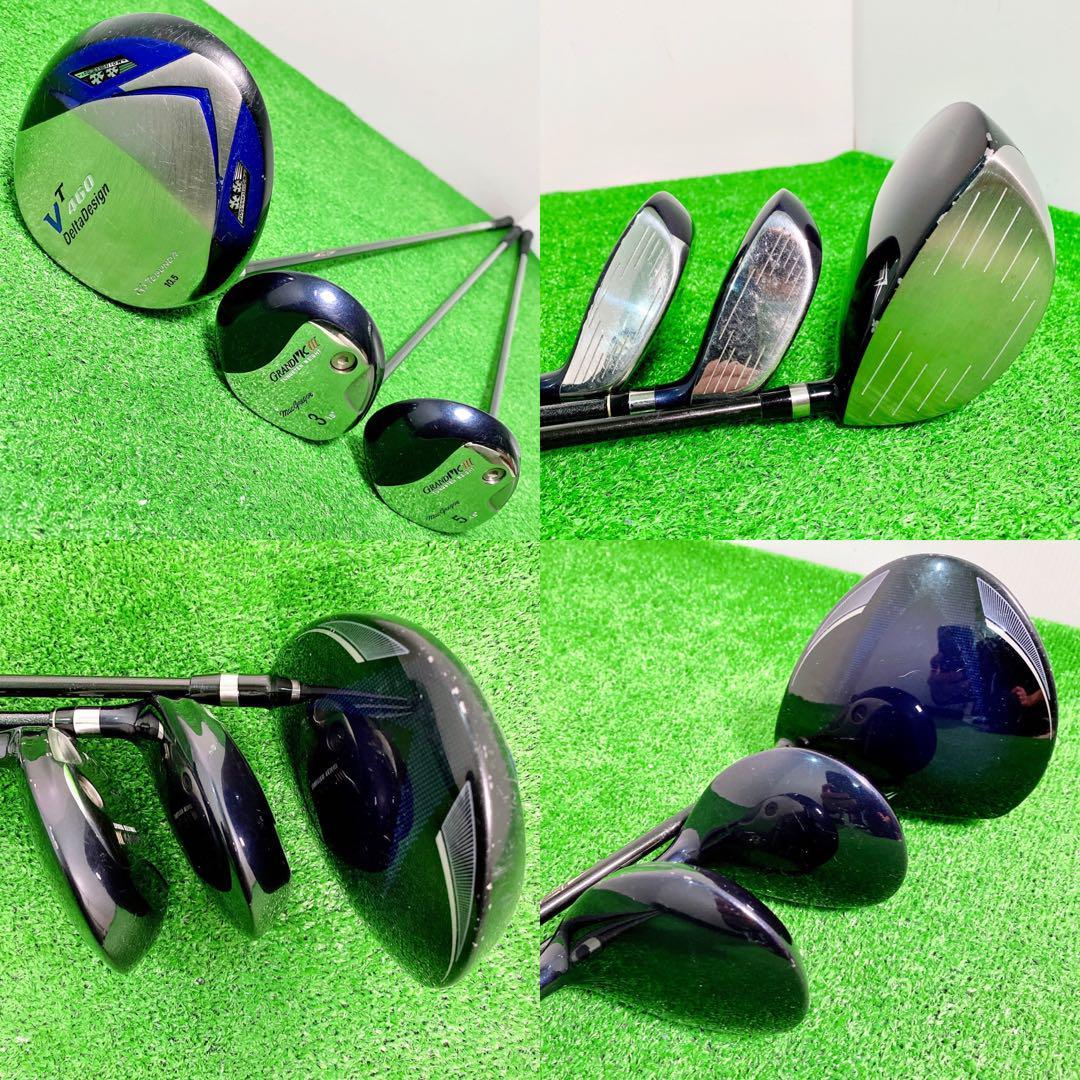 左利き用☆初心者おすすめ】Callaway 他 レフティ メンズクラブセット-