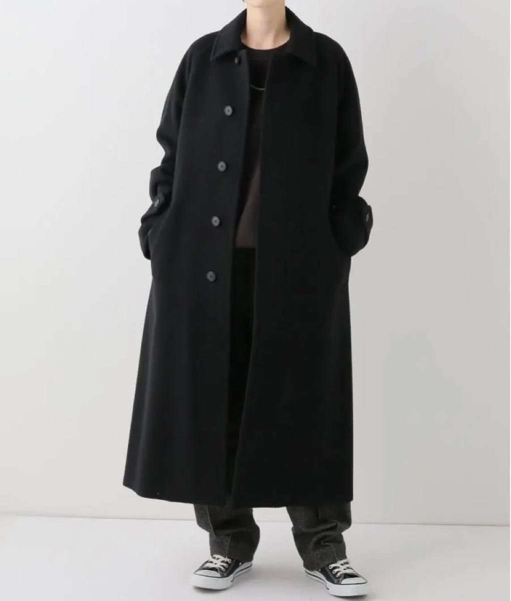 オーラリー ウール カシミヤ ステンカラーコート 21aw 22aw 希少