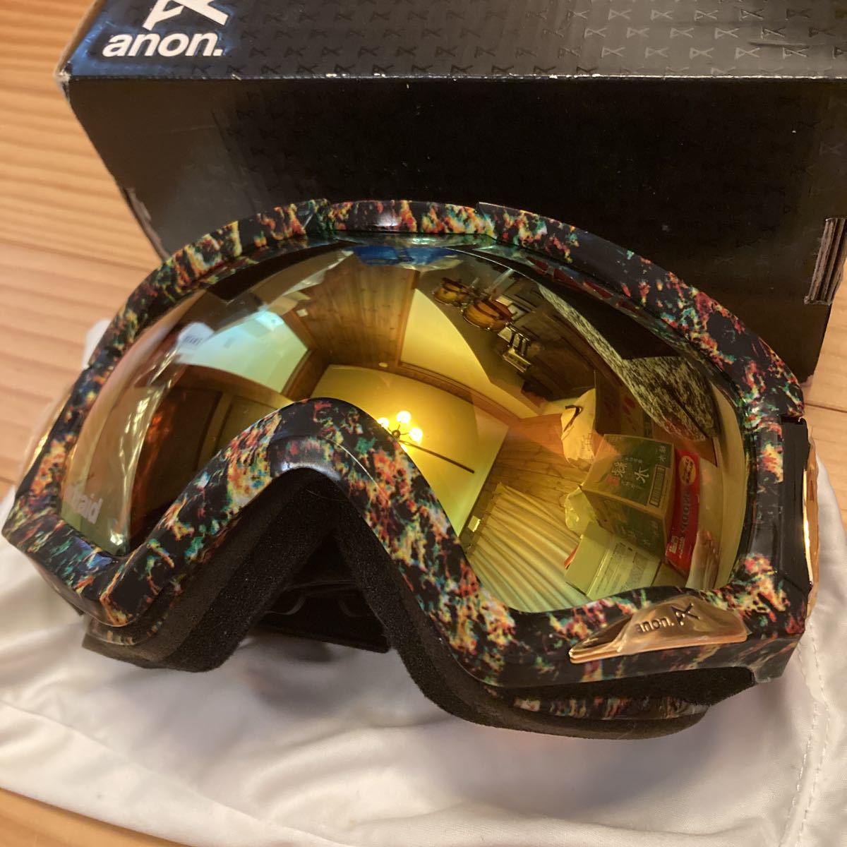 お洒落 非売品 Nitraid anon ゴーグル リアルウィード realweed