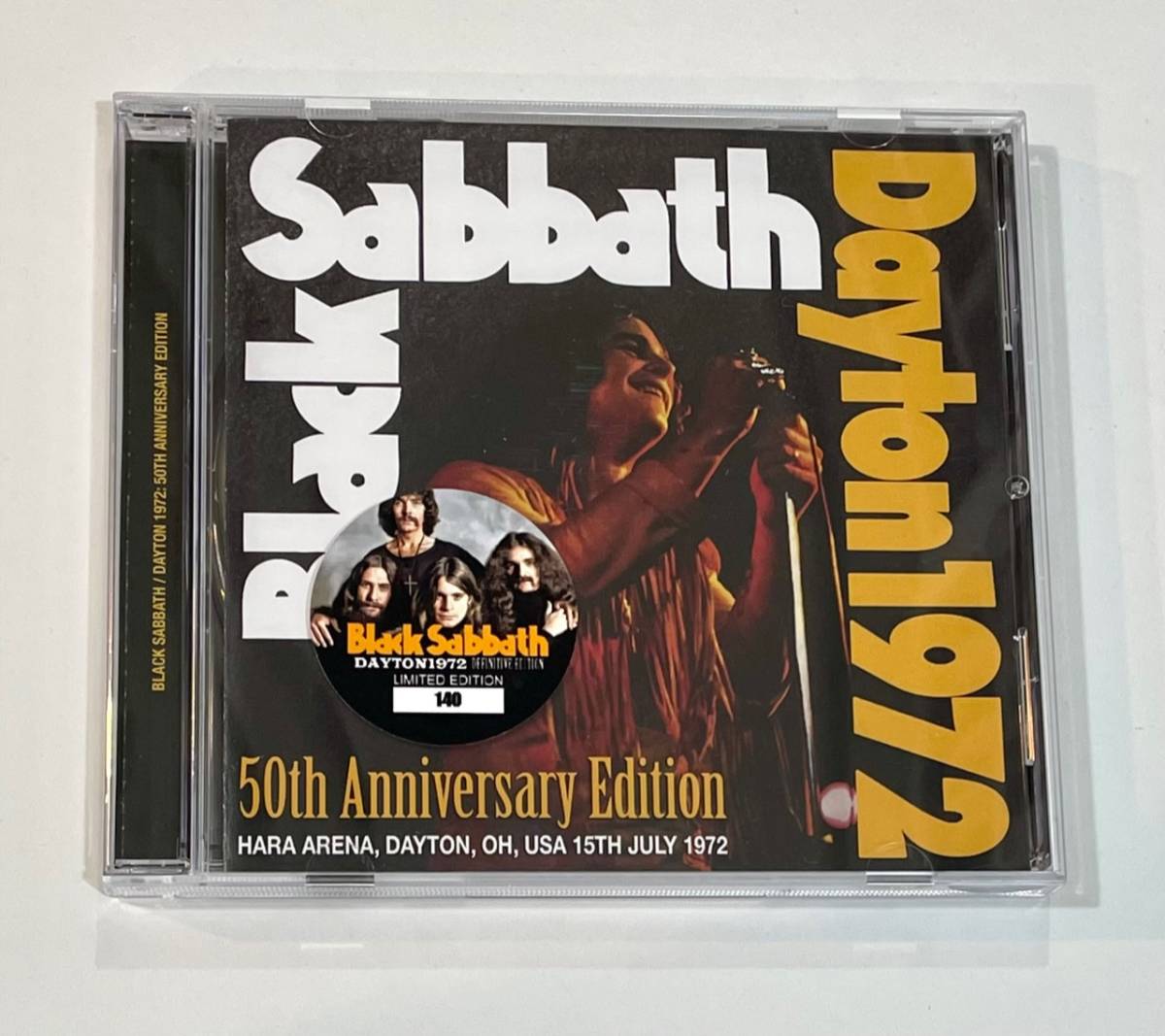 プレスCD Dayton 1972 50th Anniversary Edition Black Sabbath 