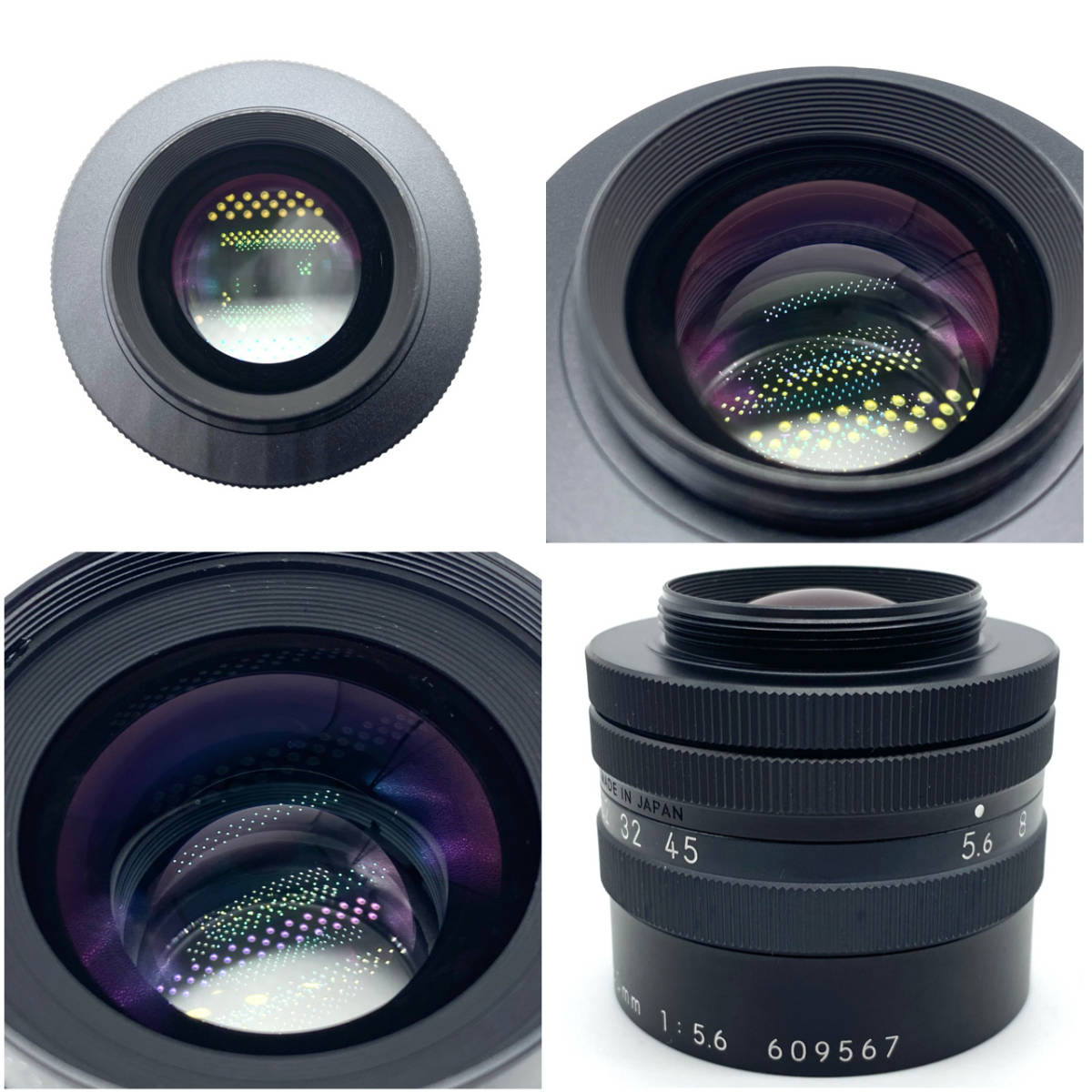 N8181 中古品 LUCKY 450M-D + EL-NIKKOR 150ｍｍ レンズ モノクロ 現状品の画像5