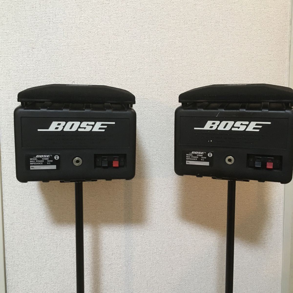 BOSE 101MM スピーカースタンド セット 送料込み|Yahoo!フリマ BOSE 101MM スピーカースタンド セット 送料込み|Yahoo!フリマ