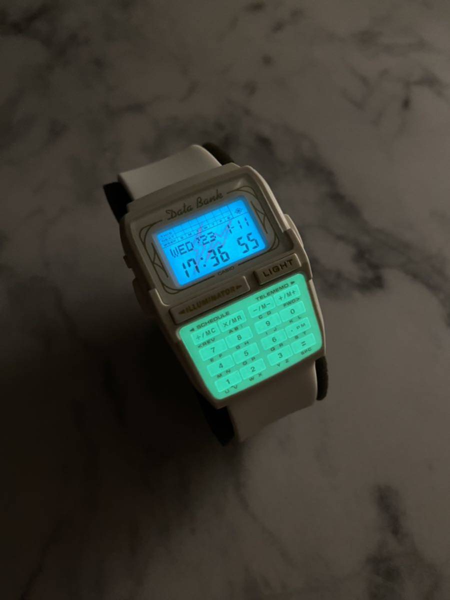 希少美品 CASIO DATABANK DBC-63 蓄光テンキー データバンク 希少美品 CASIO DATABANK DBC-63 蓄光テンキー データバンク