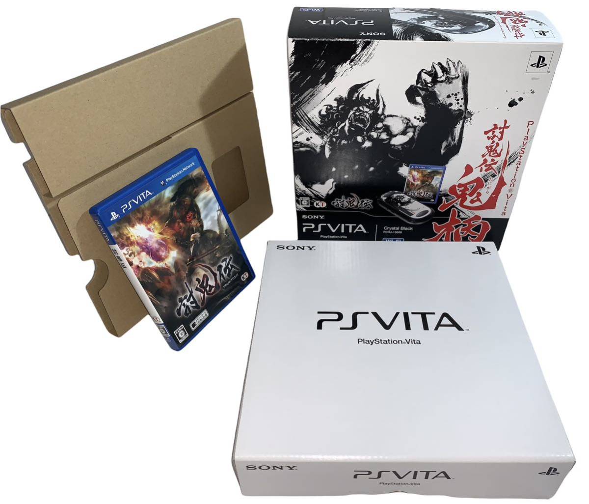 デッドストック 未使用品 PlayStation Vita 本体 討鬼伝 鬼柄
