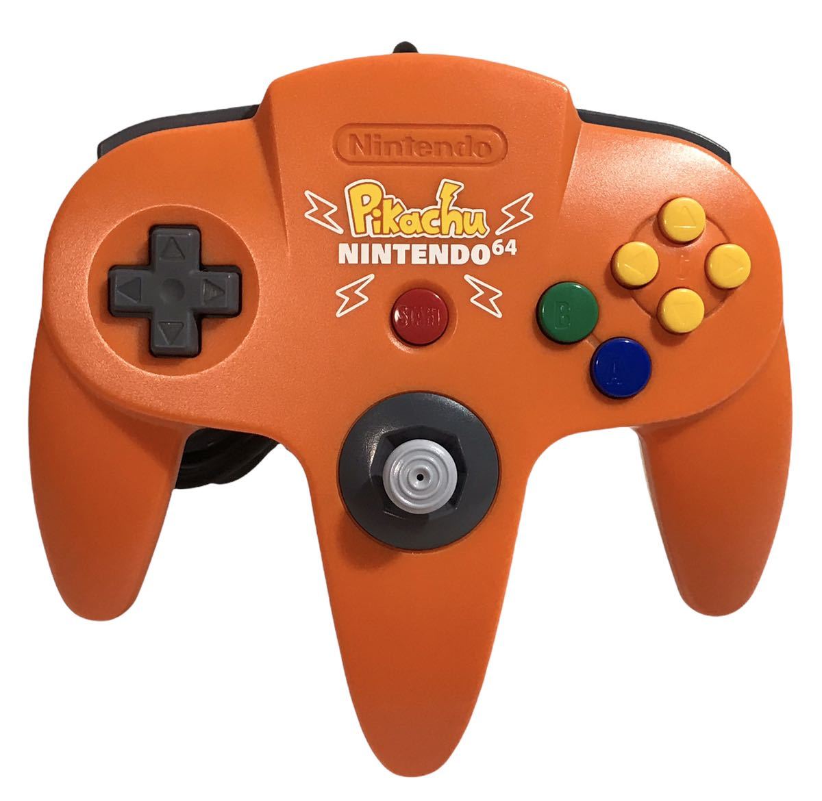 ピカチュウNINTENDO64 オレンジ&イエロー ニンテンドー64 本体