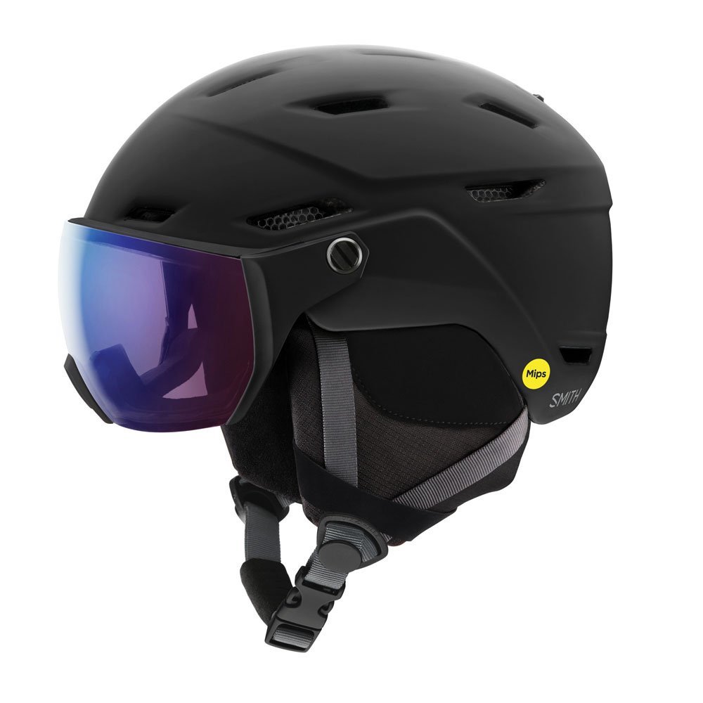 1444908-SMITH OPTICS/メンズバイザー付き スノーヘルメット スキー スノーボード メガネ対応/M