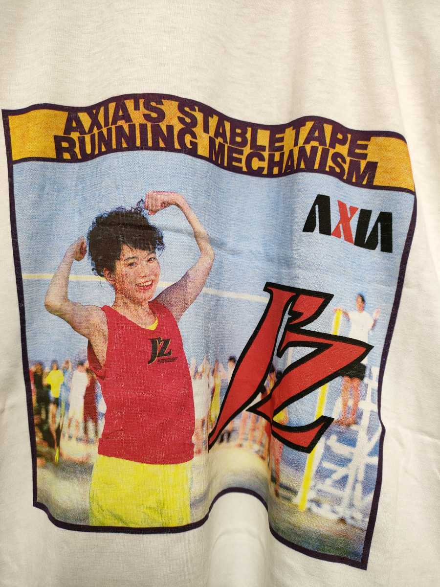 新品未使用 AXIA J'z カセットテープ Tシャツ Lサイズ 坂井真紀 富士フィルム 半袖 白 IW230109の画像6