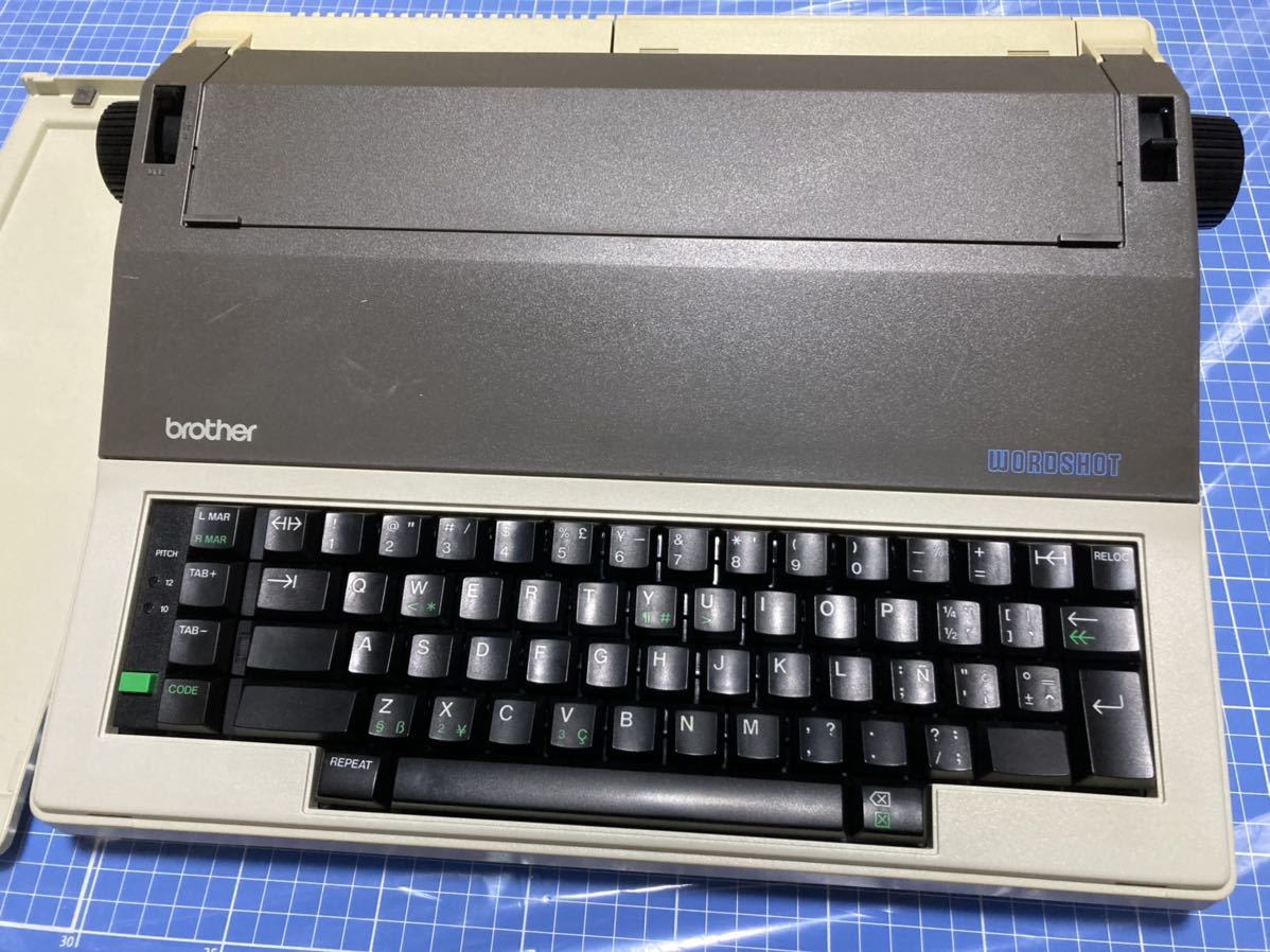 ☆動作品! brother WORDSHOT 電子タイプライター JP16-S10 ブラザー
