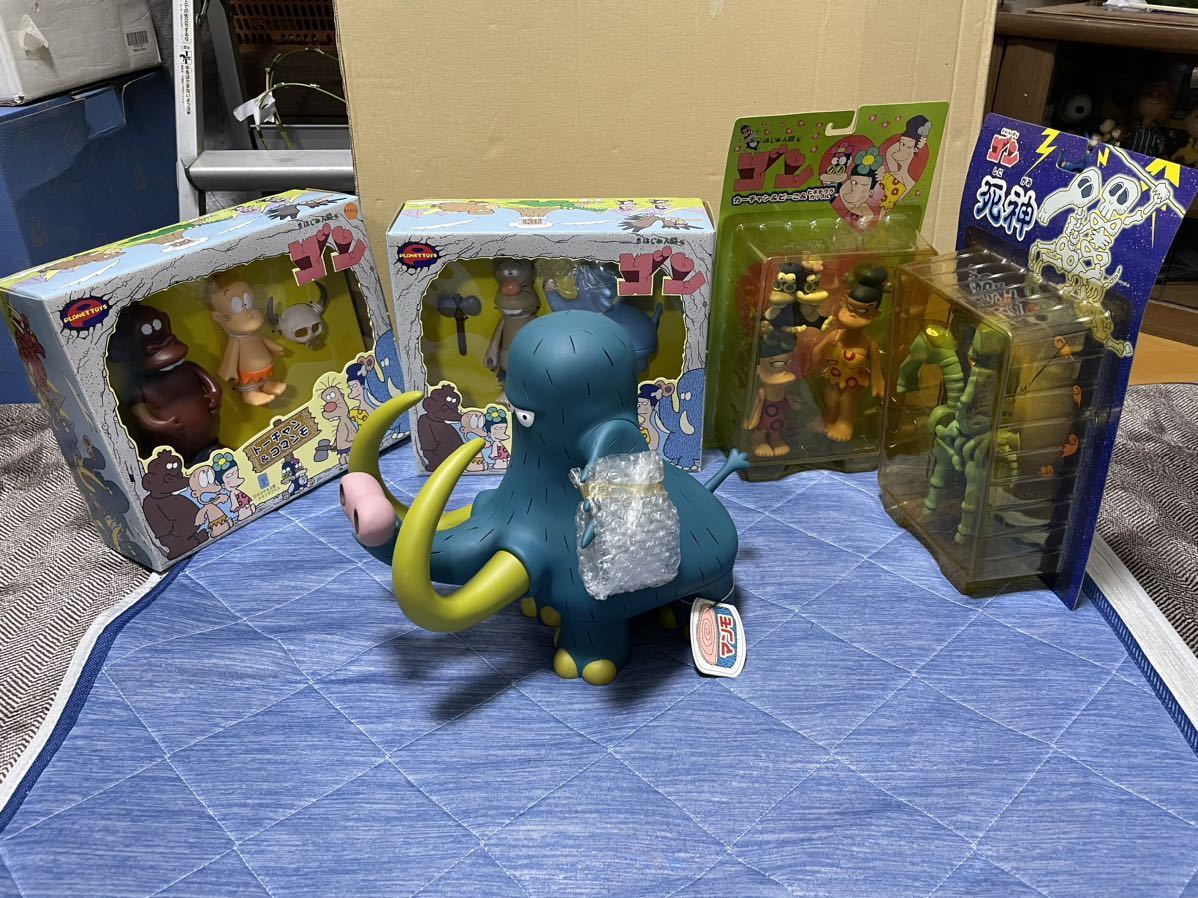 はじめ人間ギャートルズ ソフビ人形 フルセットplanet toys はじめ人間ギャートルズ ソフビ人形 フルセットplanet toys