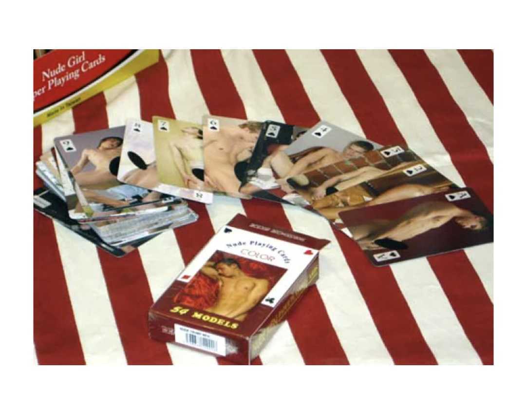 Nude Playing Cards メンズ ヌードトランプ 未開封 海外 54モデル