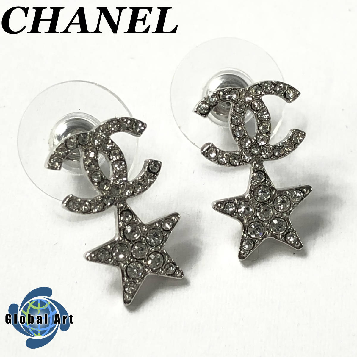 CHANEL ピアス STAR Moon ココマーク gontijocf.adv.br