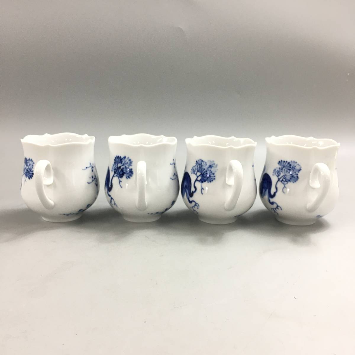 ☆D01506 MEISSEN マイセン カップソーサー ブルーオーキッド まとめて