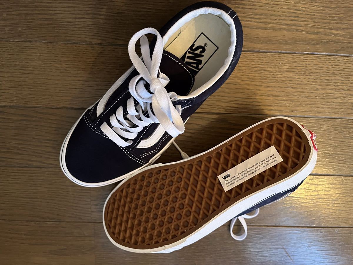 ♪VANS（ ヴァンズ ）クラシックライン　OLD SKOOL /23、5紺_画像3