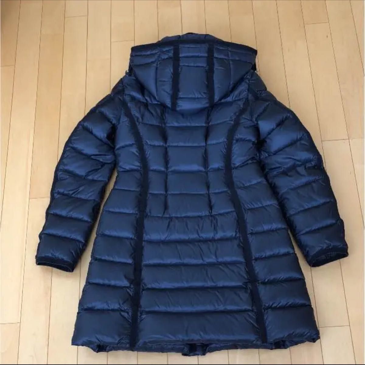 モンクレールエルミンヌ ネイビー 1 MONCLER 国内正規品 DX