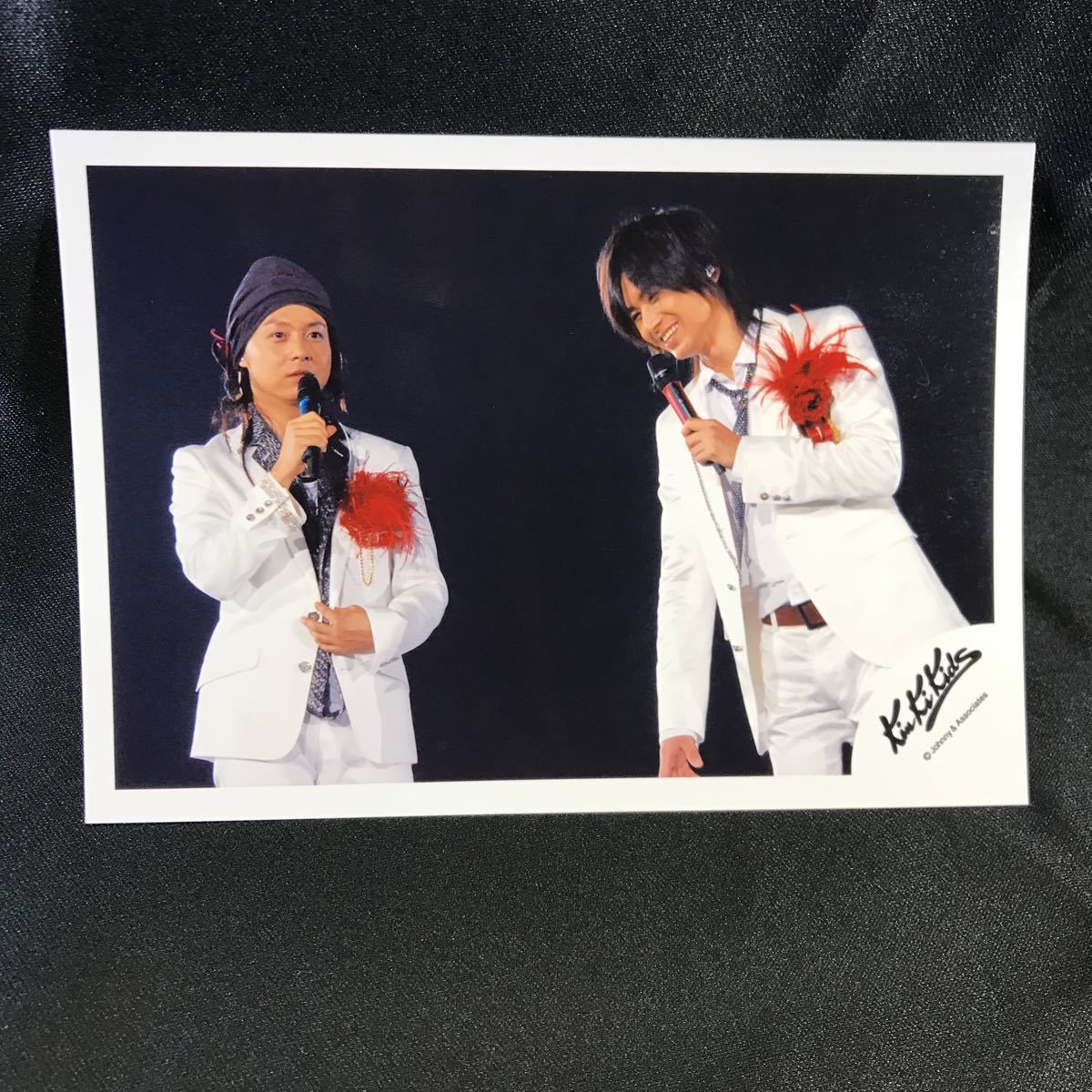 T1695 KinKi Kids（キンキキッズ） 堂本剛 堂本光一 公式写真 旧ロゴ