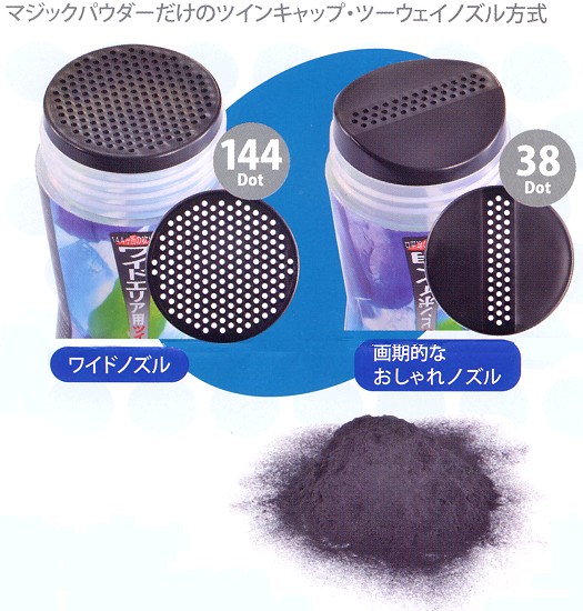 マジックパウダー 50ｇ 3個セット 色ダークブラウン 薄毛 円形脱毛 髪の生え際 分け目 女性に人気 お安くお手軽に増毛 サロン専売品_画像3