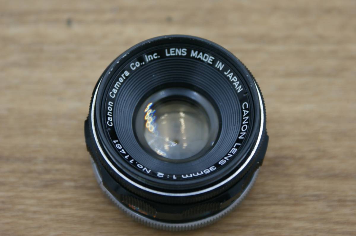 8070 Canon LENS 35mm F2 ライカ L39マウント | www