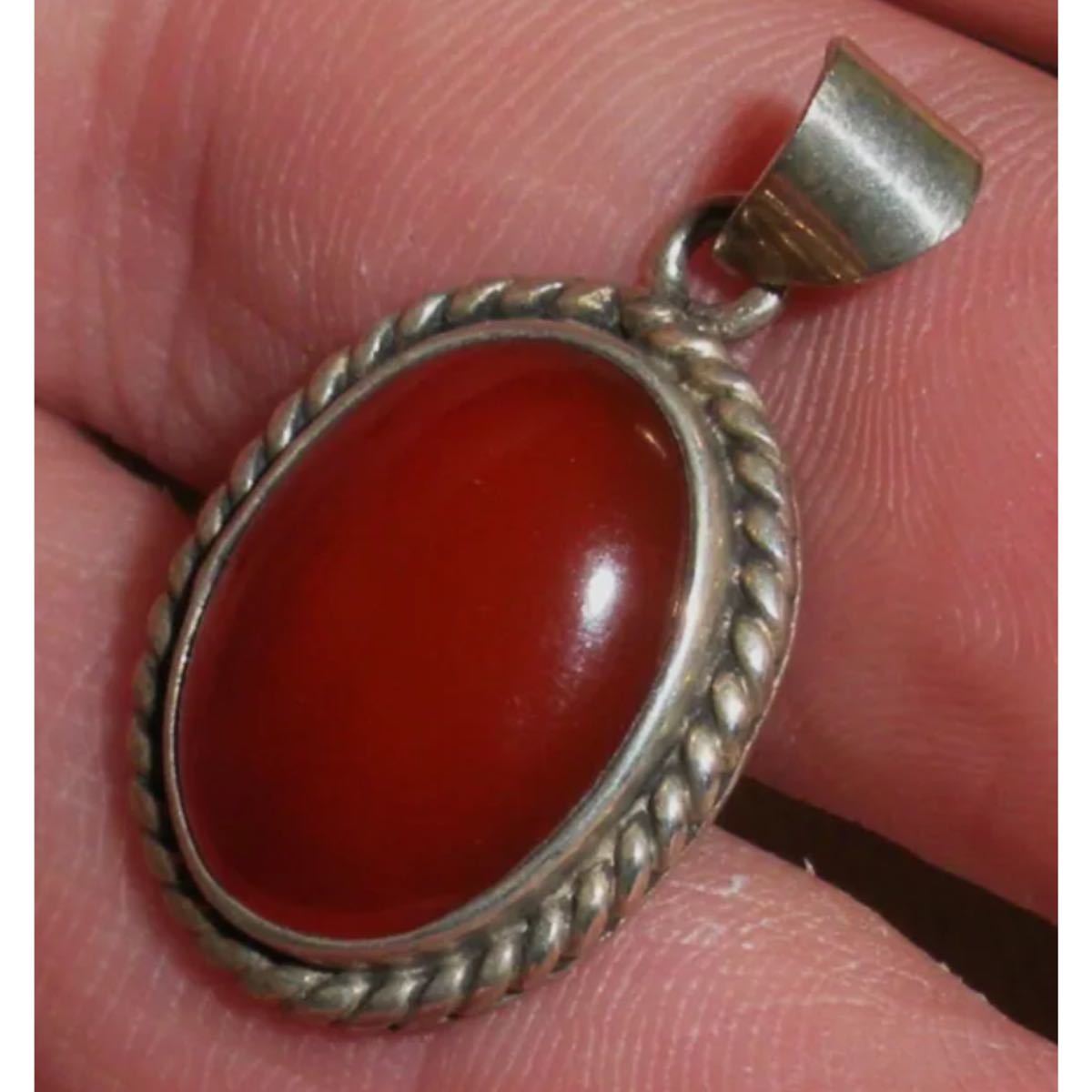 今年人気のブランド品や CARNELIAN 1960's NAVAJO 超希少!VTG SILVER