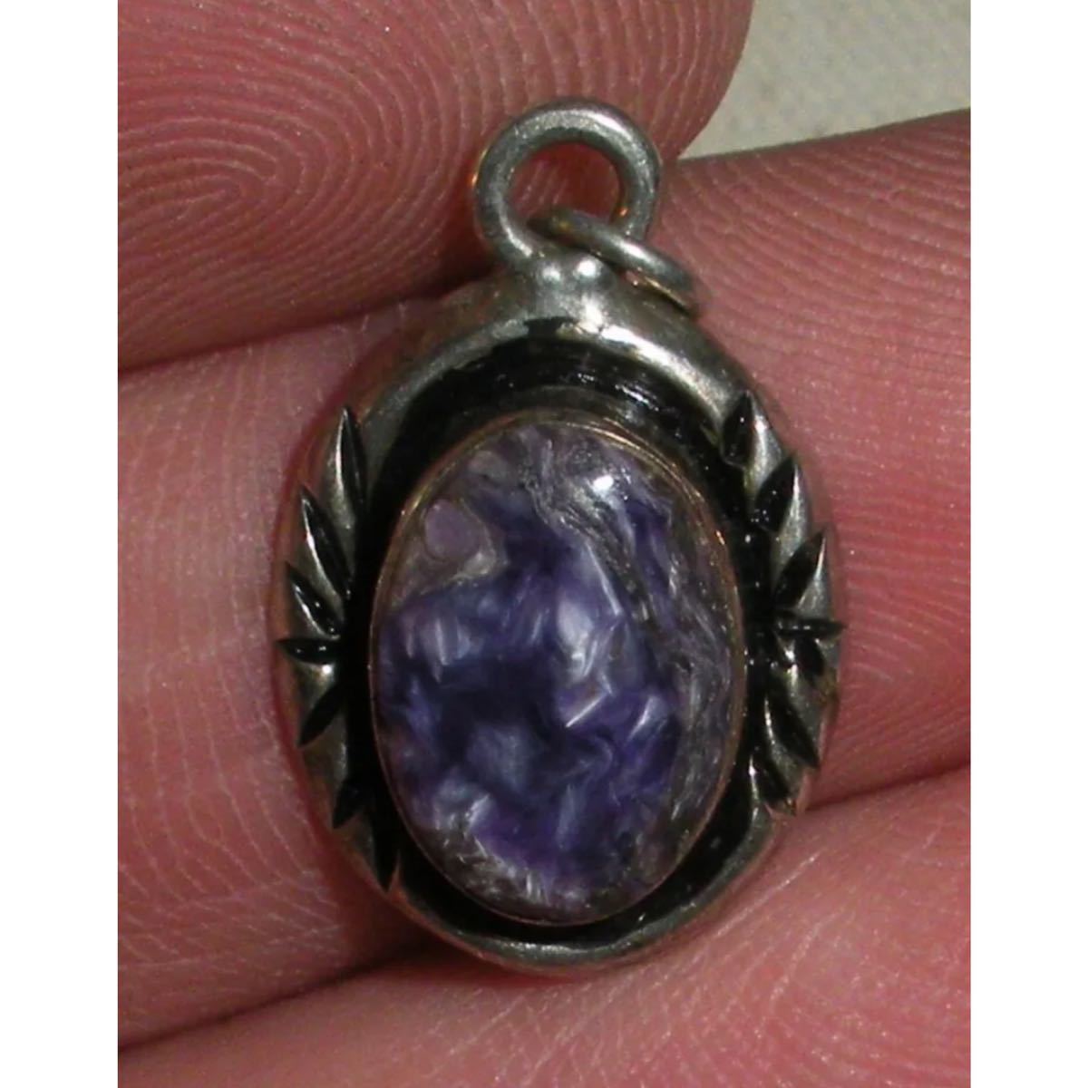 国内即発送】 超希少!VTG NAVAJO 1960's STERLING SILVER SUGILITE