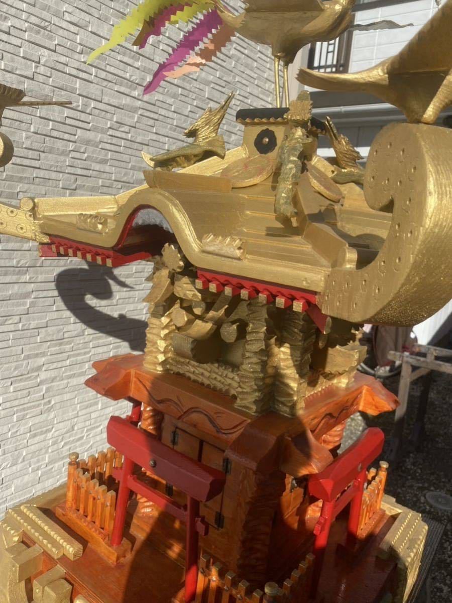 5【手作り飾り神輿】保育園、幼稚園のお祭り、会社行事に 5【手作り飾り神輿】保育園、幼稚園のお祭り、会社行事に