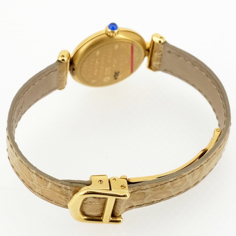 Cartier カルティエ マストコリゼ ヴェルメイユ ゴールド文字盤 GP
