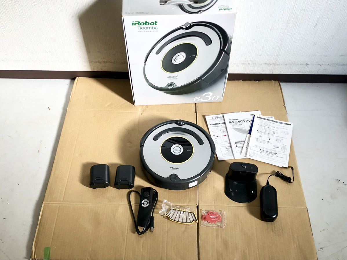 Yahoo!オークション - 【 美品 】 ルンバ630 iRobot Roomba 2...