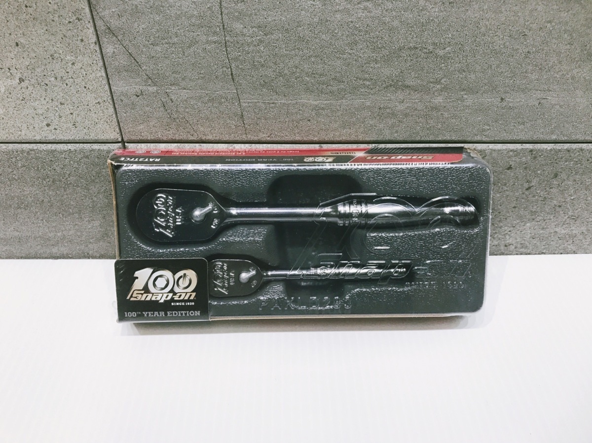 A-e179【未使用品】スナップオン 100周年限定モデル 1/4 3/8
