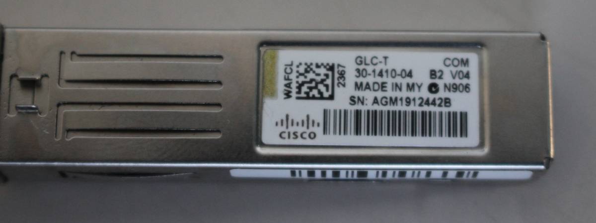 【いろいろ6本セット】CISCO シスコ モジュール GLC-T 30-1410-04 (4本)／GLC-T 30-1410-03 (2本) の画像3