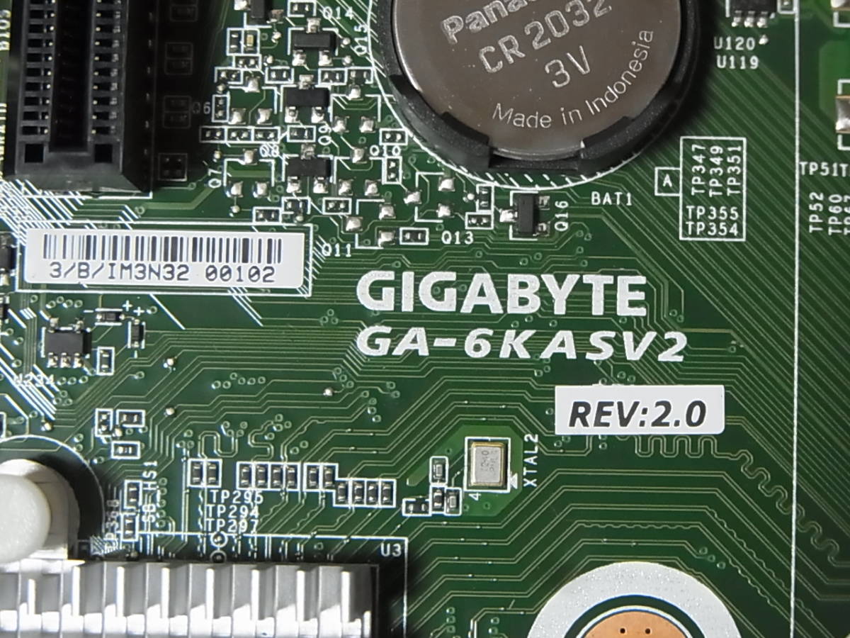 #NEC Express5800 R110i-1/GIGABYTE GA-6KASV2(micro-ATX/LGA1151/DDR4) motherboard (MB924)