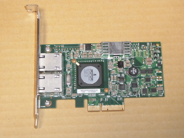 ■Broadcom 5709 / NetxtremeⅡ Gigabit Dual Port PCI-e/DELL G218C (HB181)_画像2