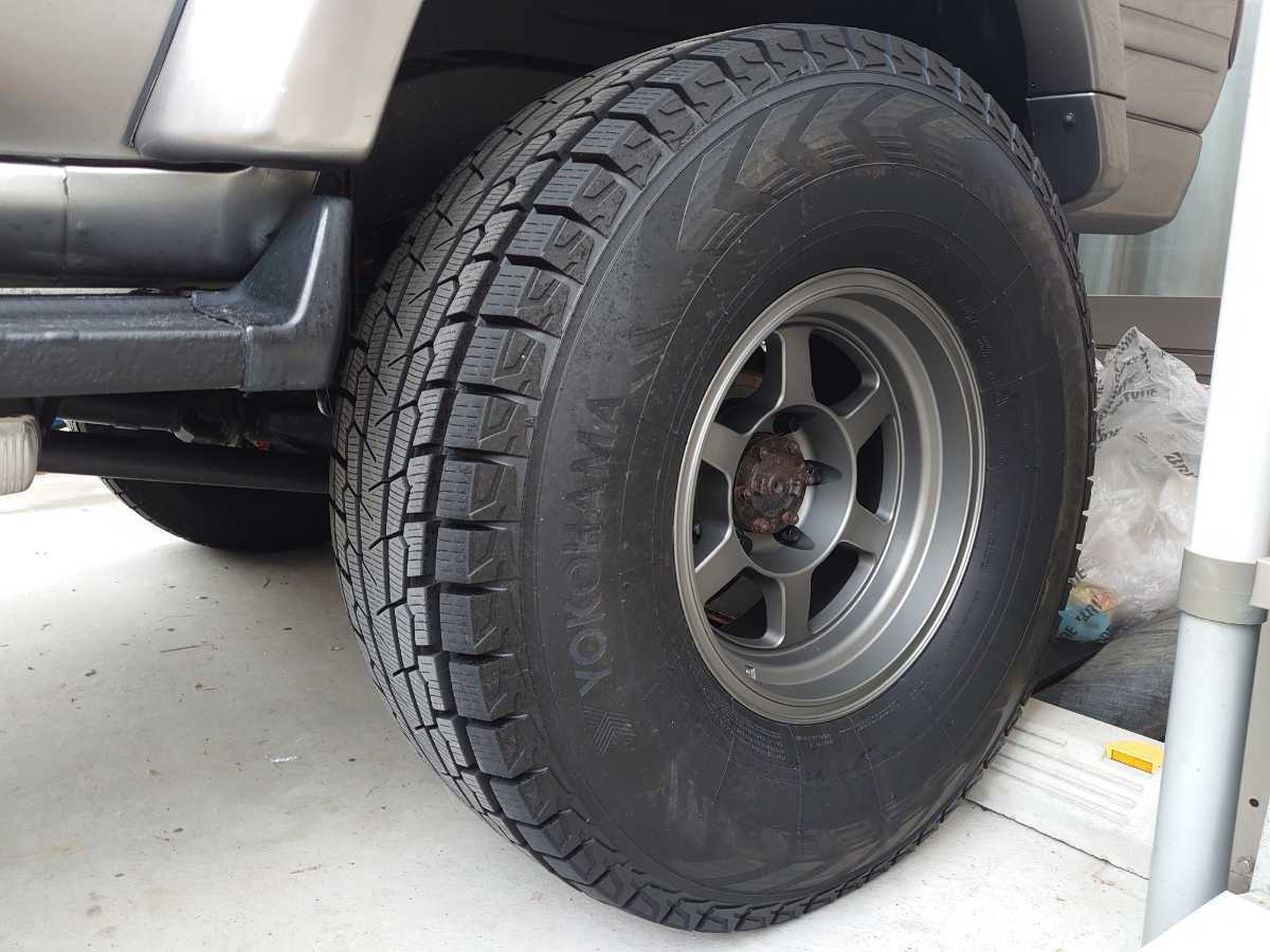 ジオランダー スタッドレス 315/75r16 4本セット ホイール付き | www