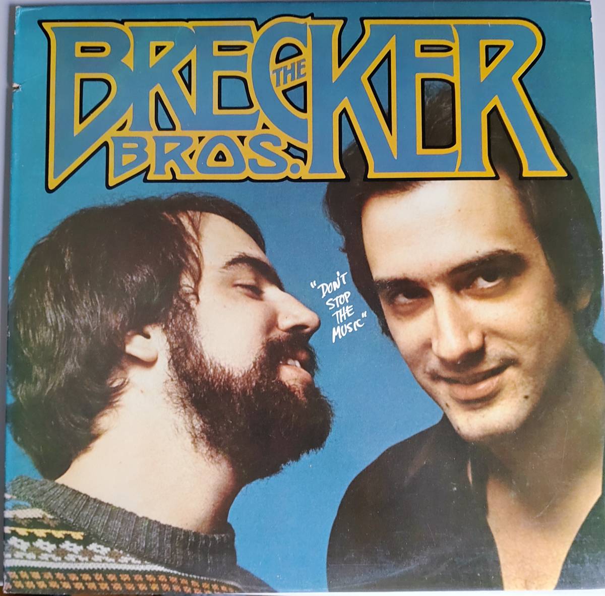 美盤　brecker brothers LPレコード「DON`T STOP THE MUSIC」_画像1