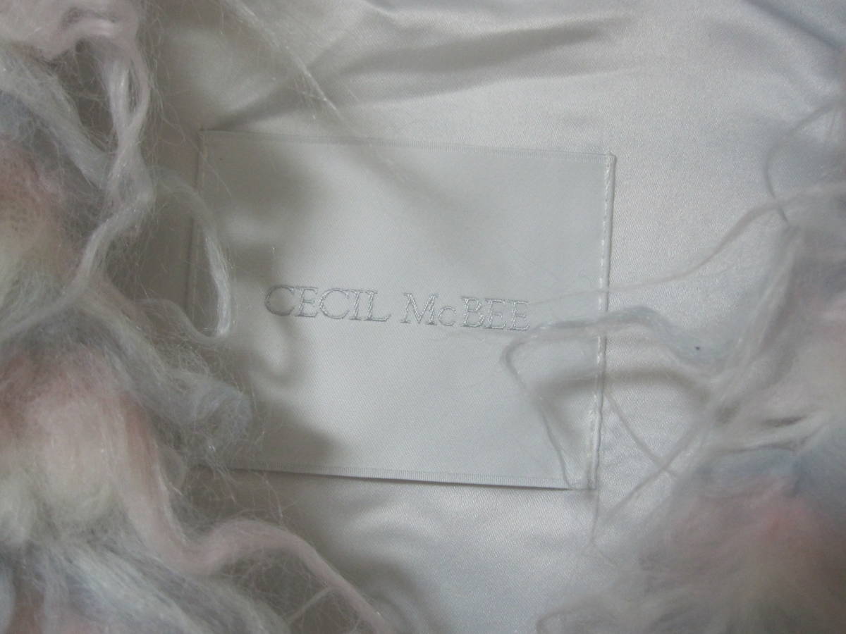 *CECIL McBEE* новый товар Cecil McBee нежный лучший tops пастель цвет розовый & светло-серый 